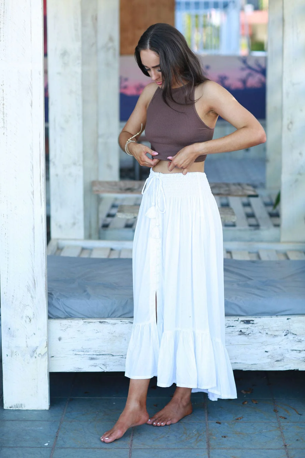 Wayfarer Skirt - White - Image 4
