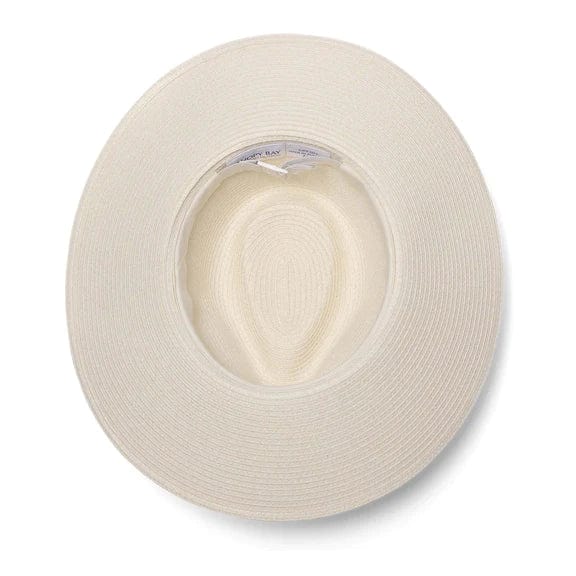 Whitehaven Wide Brim Fedora - Ivory - Image 5