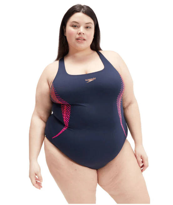Speedo Womens Plus Size Placement Medalist