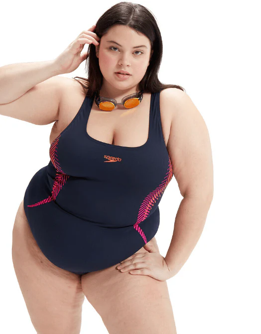 Speedo Womens Plus Size Placement Medalist - Image 2