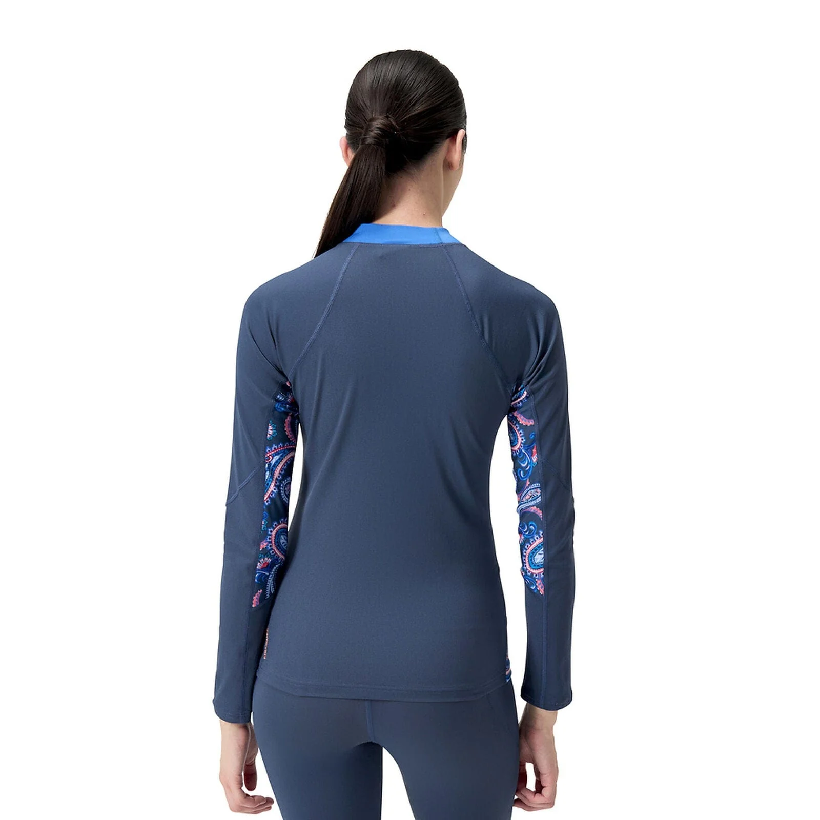 Speedo Womens Printed Long Sleeve Rash Top - Image 2