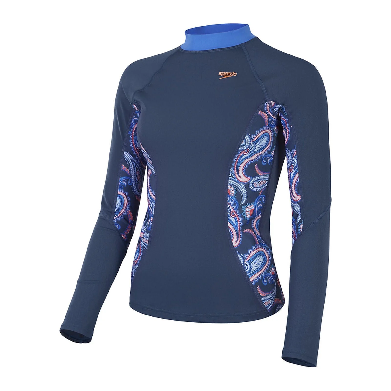 Speedo Womens Printed Long Sleeve Rash Top - Image 6