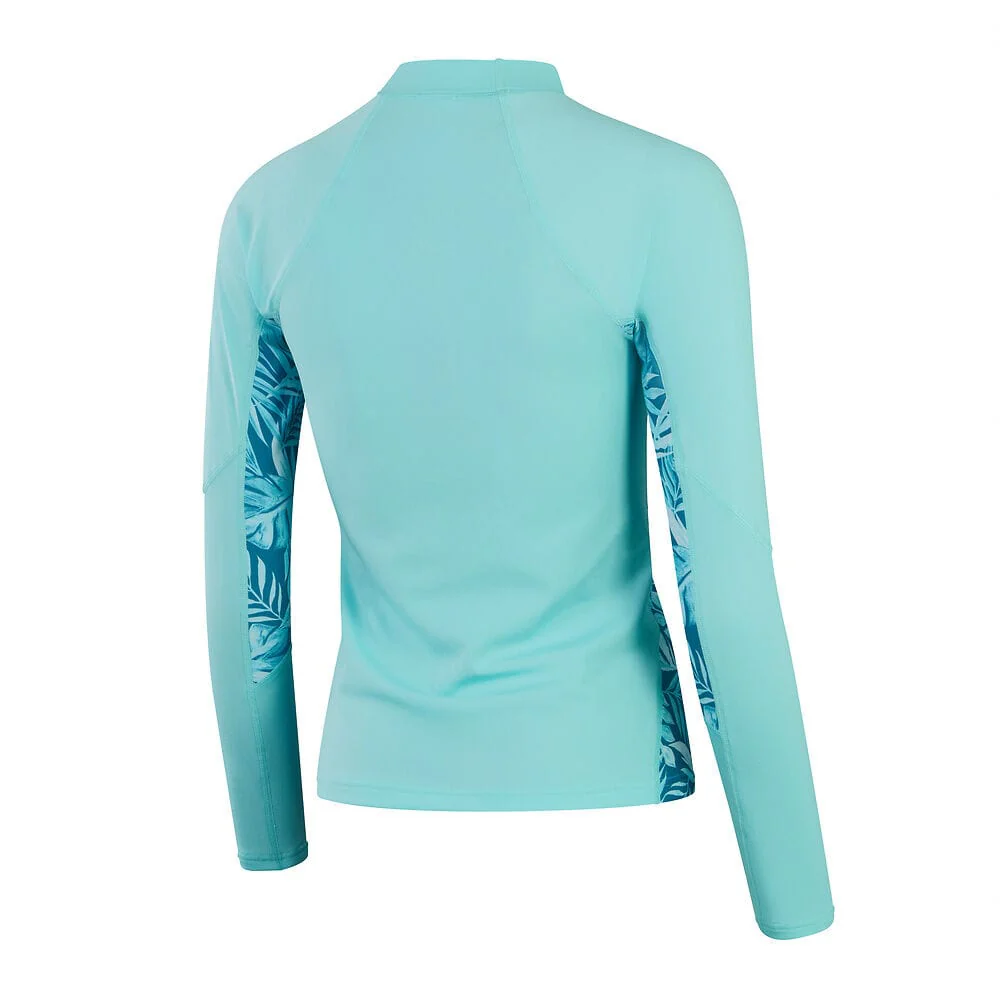Speedo Womens Printed Long Sleeve Rash Top - Image 7