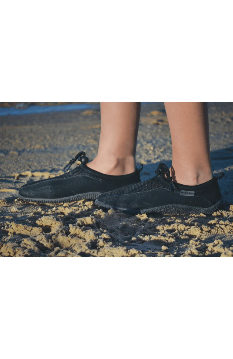 Womens Neoprene Reef Shoes - Black