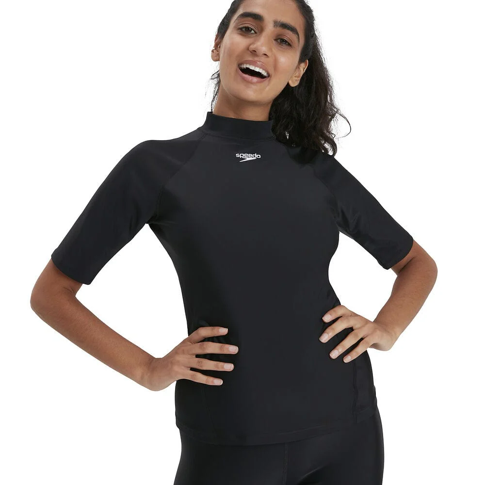 Speedo Womens Short Sleeve Rash Top