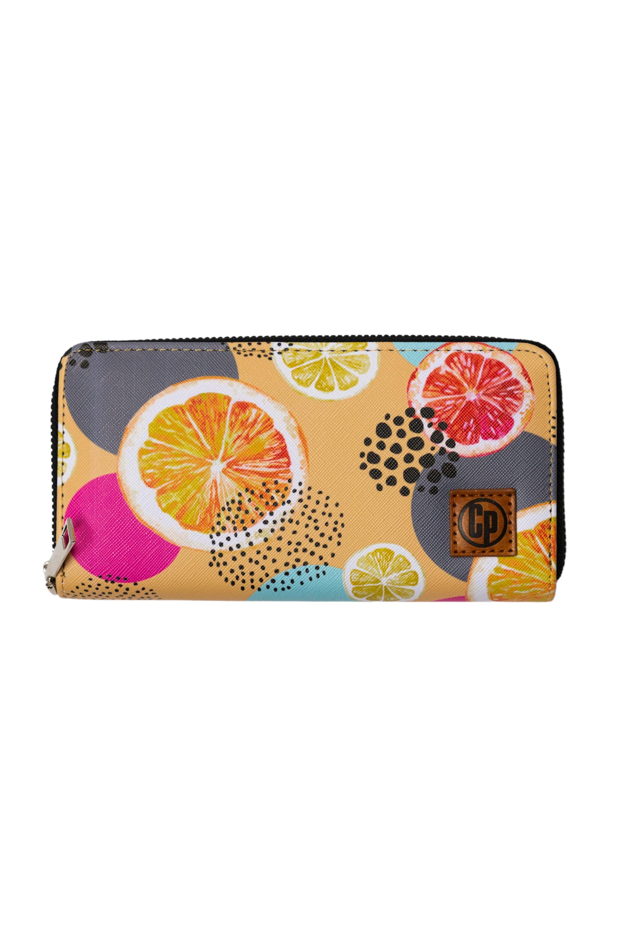 Womens Wallet w/ Key Tag - Citrus