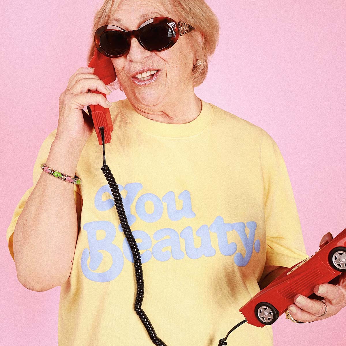 You Beauty Regular Tee in Lemon