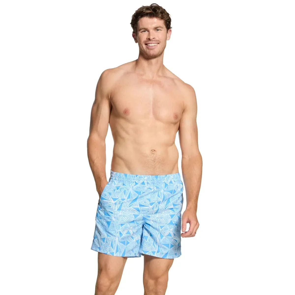 Zoggs Mens 16 Inch Water Shorts - Geometric