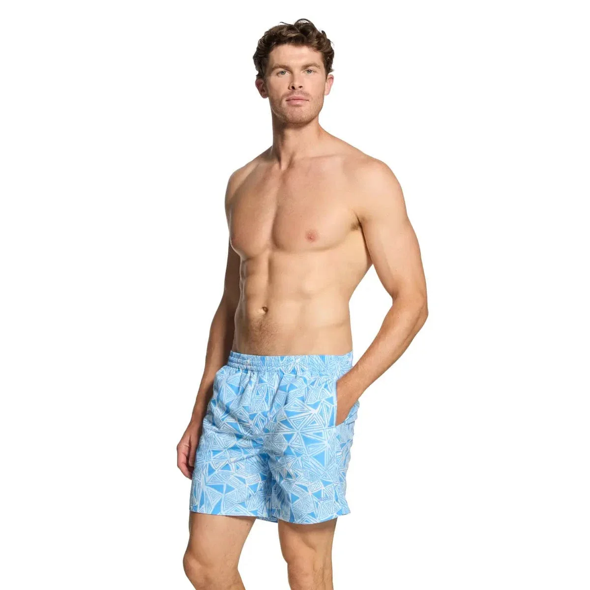 Zoggs Mens 16 Inch Water Shorts - Geometric - Image 3